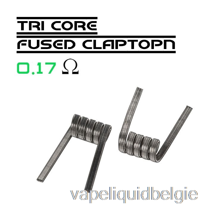 Vape Vloeistof Wotofo Comp Draad - Voorgebouwde Spoelen 0.17ohm Tri-core Gesmolten Clapton - Verpakking Van 10